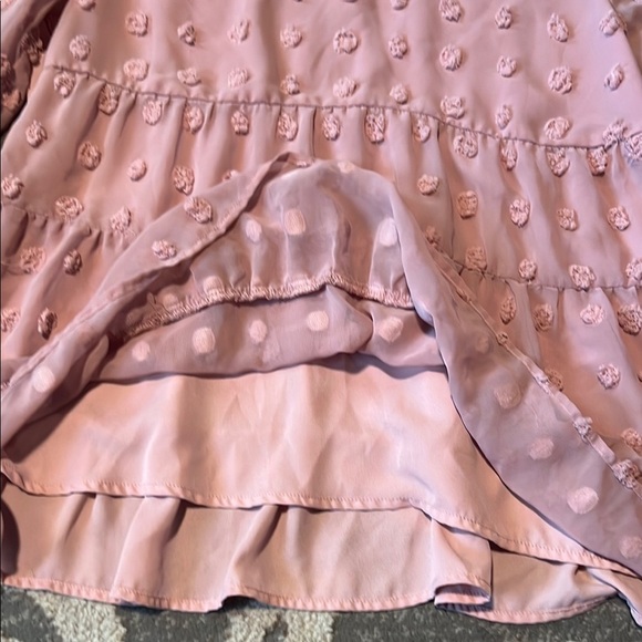 ANDREE BY UNIT Pink Ruffled Blouse - Picture 5 of 6